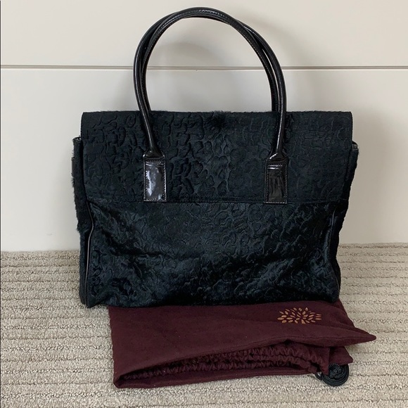 “SOLD”Mulberry Flap Bayswater Twist-lock Tote Bag - Picture 3 of 16